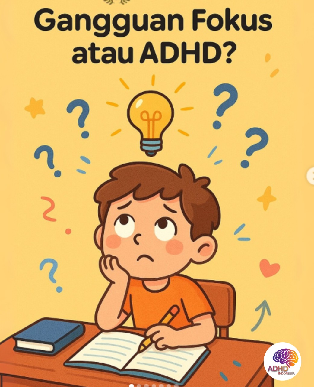 ADHD dan Kesulitan Fokus Anak: Edukasi untuk Keluarga di Kabupaten Halmahera Utara
