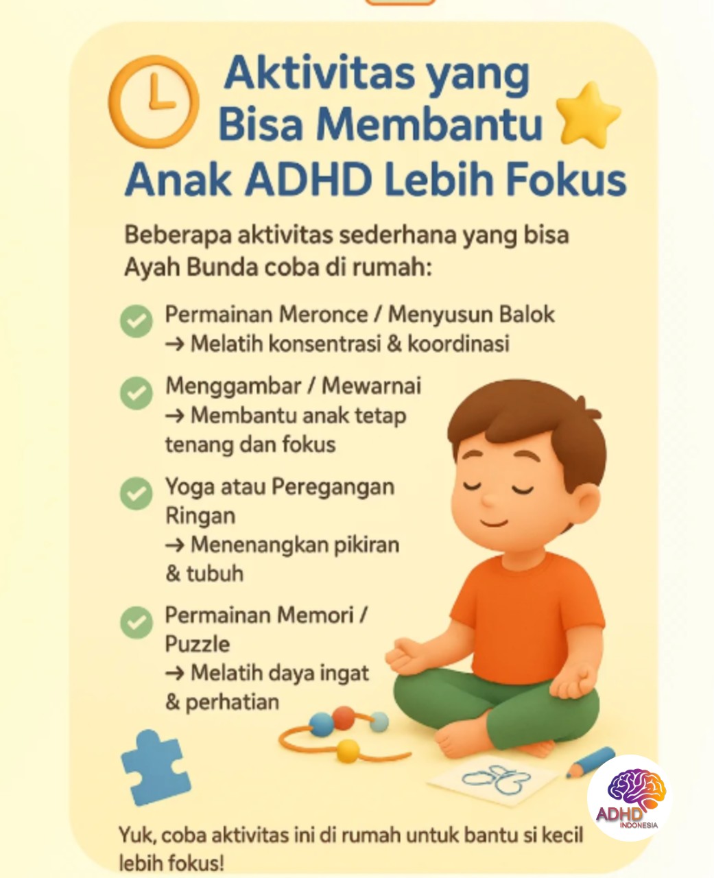 Pendekatan Edukatif yang Tepat untuk Anak ADHD di Kabupaten Halmahera Utara